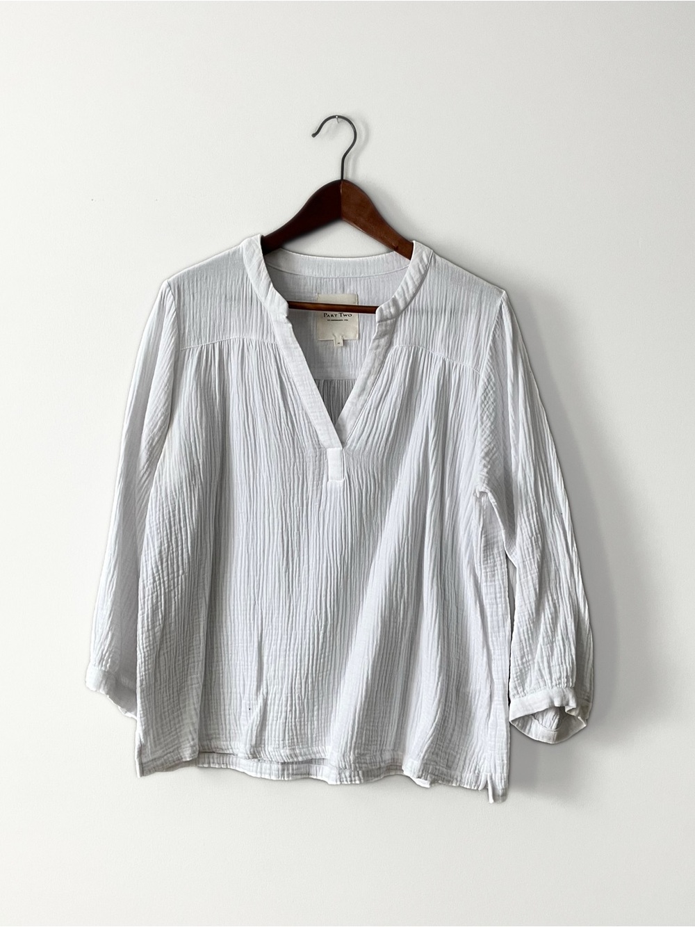 Part Two Copenhagen Women’s White Gauze Blouse